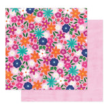 American Crafts Shimelle Reasons to Smile Bloom Wild Patterned Paper