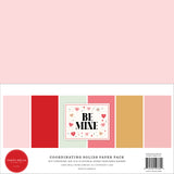 Carta Bella Be Mine Coordinating 12x12 Solids Paper Pack