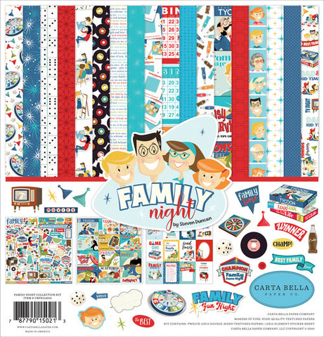 Carta Bella Family Night Collection Kit