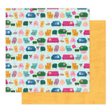 American Crafts Shimelle Reasons to Smile Stay Close Patterned Paper