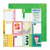 American Crafts Vicki Boutin Bold + Bright 3x4 Tags Patterned Paper