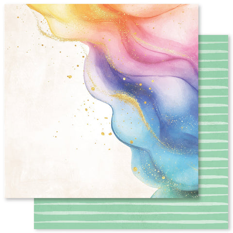 Paper Rose Studio Birthday Fun Basics - Paper E 12x12 Patterned Paper