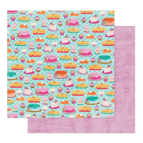 American Crafts Shimelle Reasons to Smile Sweeten Life Patterned Paper