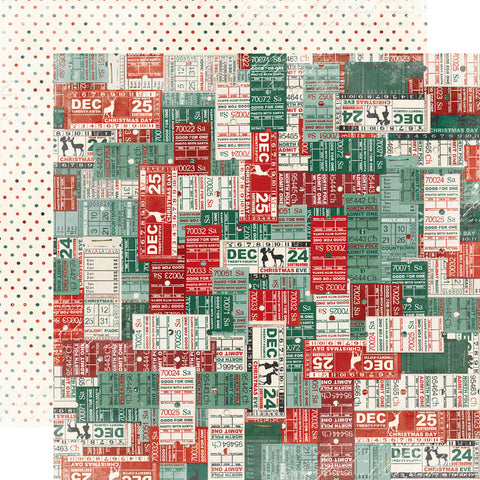 Simple Stories Simple Vintage 'Tis The Season Good Cheer Patterned Paper