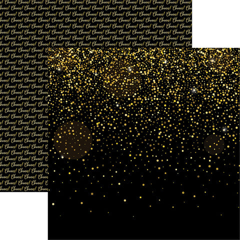 Reminisce Cheers Cheers Patterned Paper