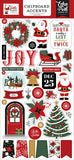 Echo Park Santa Claus 6x13 Chipboard Accent Embellishments