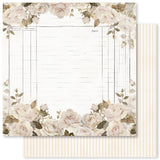 Paper Rose Studio Wedding Joy Basics - Paper E 12x12 Patterned Paper