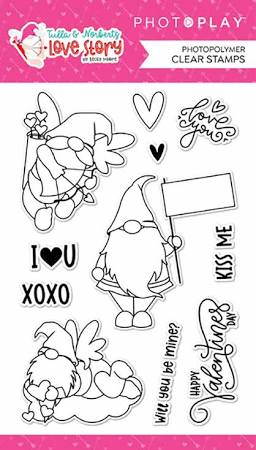 PhotoPlay Paper Tulla & Norbert's Love Story Photopolymer Stamp Set