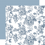 Echo Park Save The Date Our Story Blooms 12x12 Patterned Paper