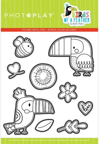 PhotoPlay Paper Birds of a Feather Die Set