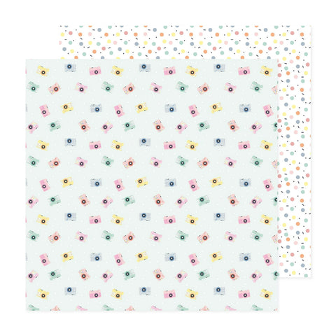 American Crafts Celes Gonzalo Rainbow Avenue Memory Keeper Patterned Paper