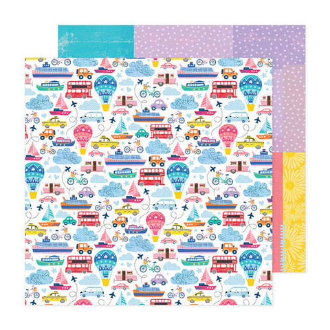 American Crafts Paige Evans Adventurous Paper 6 12x12 Patterned Paper