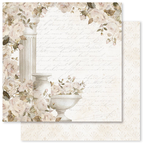 Paper Rose Studio Wedding Joy Basics - Paper A 12x12 Patterned Paper