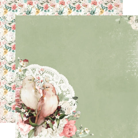 Simple Stories Simple Vintage Love Story Better Together Patterned Paper