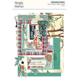 Simple Stories Simple Vintage Flannel Season Chipboard Frame Embellishments