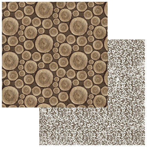 49 and Market Evergreen Season - Joyful Timber 12x12 Patterned Paper