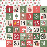 Echo Park Santa Claus Lane December Days Patterned Paper