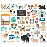 Simple Stories Fur Baby - Dog Bits & Pieces Embellishments