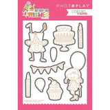 PhotoPlay Paper Birthday Girl Wishes Etched Metal Die Set