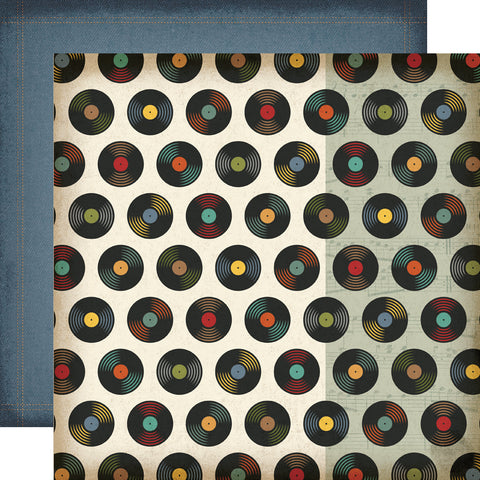 Simple Stories Rustic Legend Instant Classic 12x12 Patterned Paper