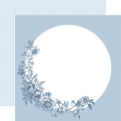 Echo Park Save The Date Just Married Layout 12x12 Patterned Paper