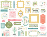 Carta Bella Secret Garden Ephemera Embellishments