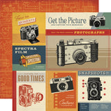 Simple Stories Rustic Legend Shoot Your Shot 12x12 Patterned Paper