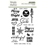 Simple Stories Simple Vintage Rustic Christmas Photopolymer Stamp Set
