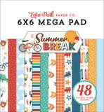 Echo Park Summer Break 6x6 MEGA Paper Pad