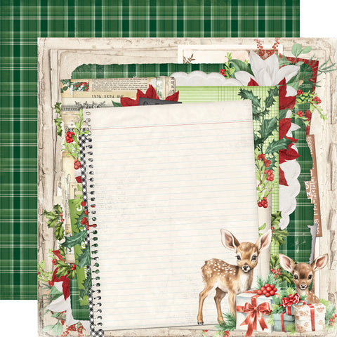 Simple Stories Simple Vintage Believe Filled With Wonder Patterned Paper