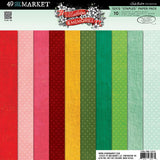 49 and Market Vicki Boutin's Mistletoe & Memories Staples Pack 12"X12"