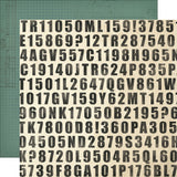 Simple Stories Rustic Legend Carve Your Path 12x12 Patterned Paper