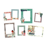 Simple Stories Simple Vintage Flannel Season Chipboard Frame Embellishments