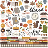 Simple Stories Cozy Days Cardstock Sticker Sheet