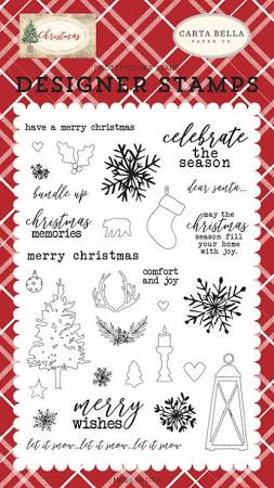 Carta Bella Christmas Christmas Memories Designer Stamp Set