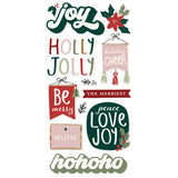 Simple Stories Boho Christmas Foam Stickers Embellishments