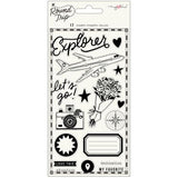 American Crafts Maggie Holmes Round Trip Clear Acrylic Stamp Set