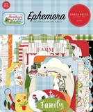 Carta Bella Farmhouse Living Ephemera Embellishments