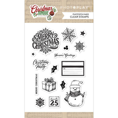 PhotoPlay Paper Christmas Junque Stamp Set