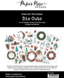 Paper Rose Studio Home for Christmas Die Cut Embellishments