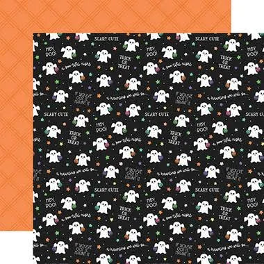 Echo Park Monster Mash Hey Boo Patterned Paper