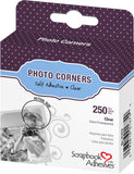 Scrapbook Adhesives Clear Self-Adhesive Scrapbook Photo Corners