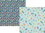 Simple Stories Sunshine and Blue Skies Pool Party Patterned Paper