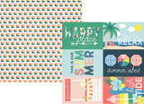 Simple Stories Sunshine and Blue Skies 4x6 Elements Patterned Paper