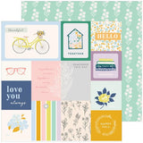 Pinkfresh Studio The Best Days Remember This Day Patterned Paper
