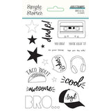 Simple Stories Bro & Co. Stamps Set
