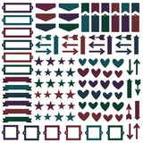 Simple Stories Color Vibe Darks - Chipboard Bits & Pieces Embellishments