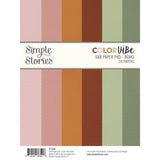 Simple Stories Color Vibe Boho - 6x8 Paper Pad