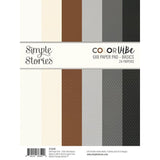Simple Stories Color Vibe Basics - 6x8 Paper Pad