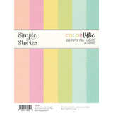 Simple Stories Color Vibe Lights  - 6x8 Paper Pad